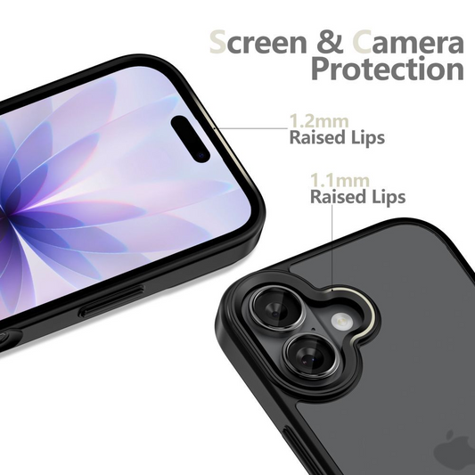 Hülle für Apple iPhone 17, Tech-Protect, Magmat, Matt Schwarz