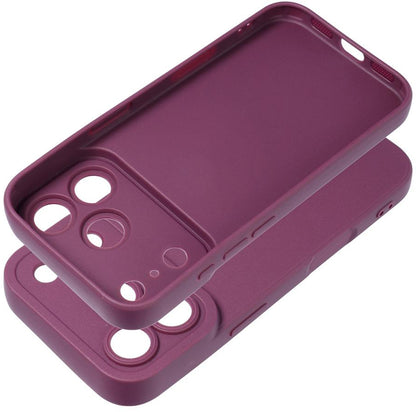Hülle für Apple iPhone 18 Pro Max / 17 Pro Max, OEM, Matt 2.0, Weinrot