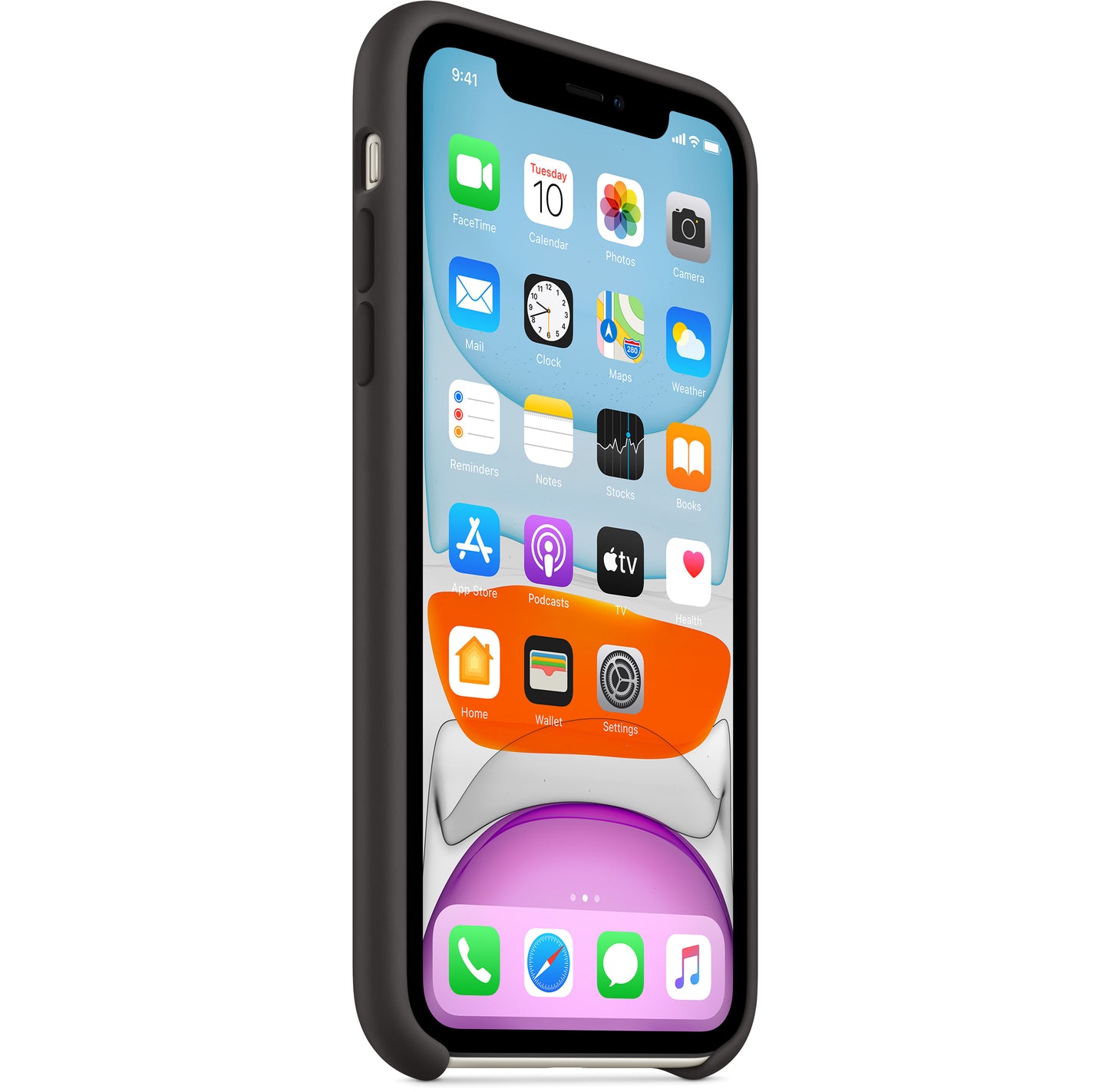 Hülle für Apple iPhone 11, Schwarz MWVU2ZE/A