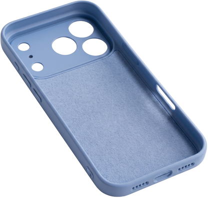 Hülle für Apple iPhone 18 Pro Max / 17 Pro Max, OEM, Silikon, Blau