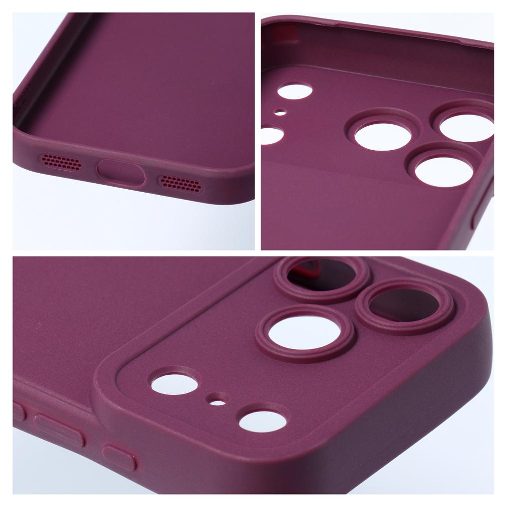 Hülle für Apple iPhone 18 Pro Max / 17 Pro Max, OEM, Matt 2.0, Weinrot