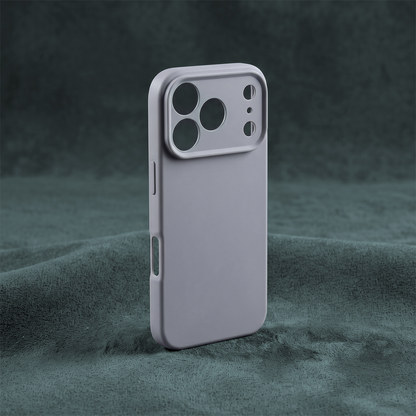 Hülle für Apple iPhone 17 Pro Max, OEM, Silikon, Grau