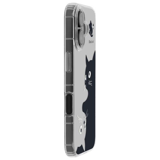Hülle für Apple iPhone 17, OEM, Ultra Trendy Cat, Schwarz