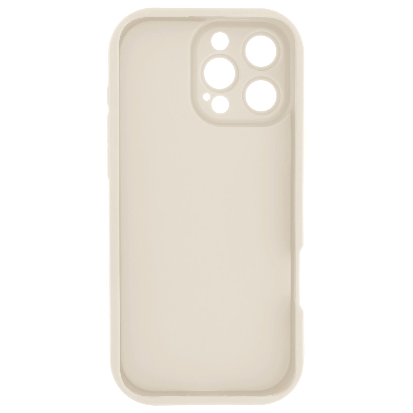 Hülle für Apple iPhone 16 Pro Max, OEM, Ultra Trendy 3D Bear, Beige