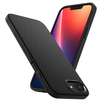 Hülle für Apple iPhone 17e / 16e, Spigen, Liquid Air, Schwarz ACS09161