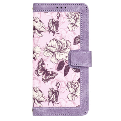 Hülle für Apple iPhone XS Max, Techsuit, FlipCraft, Lila