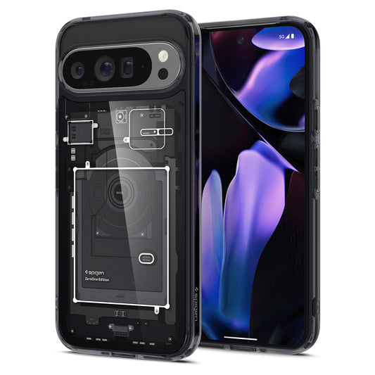 Gehäuse für Google Pixel 9 Pro XL, Spigen, Ultra Hybrid Zero One, Schwarz ACS07722 