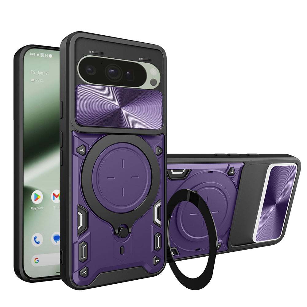 Hülle für Google Pixel 10 Pro / 10, Techsuit, CamGuard Pro, Lila