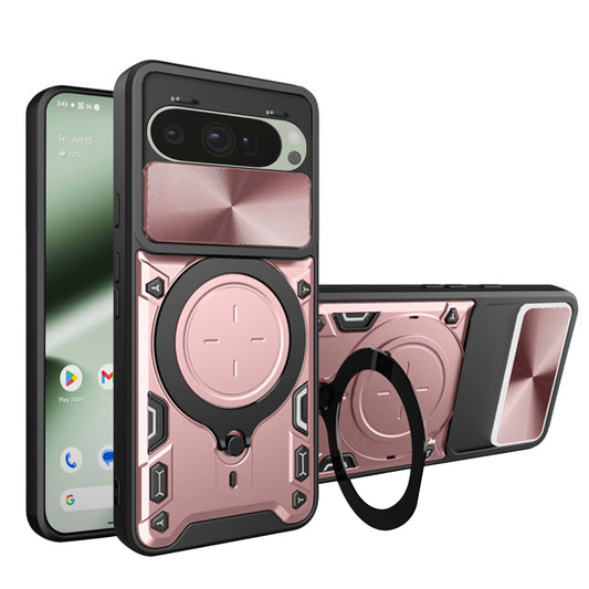 Hülle für Google Pixel 10 Pro / 10, Techsuit, CamGuard Pro, Roségold