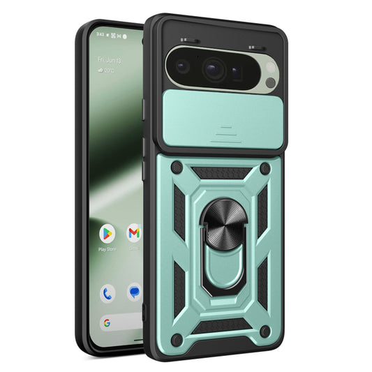 Hülle für Google Pixel 10 Pro / 10, Techsuit, CamShield, Grün
