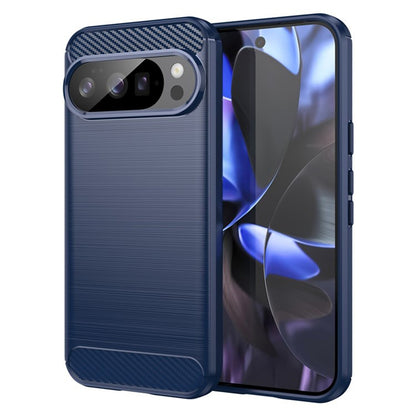 Hülle für Google Pixel 10 Pro / 10, Techsuit, Carbon, Blau