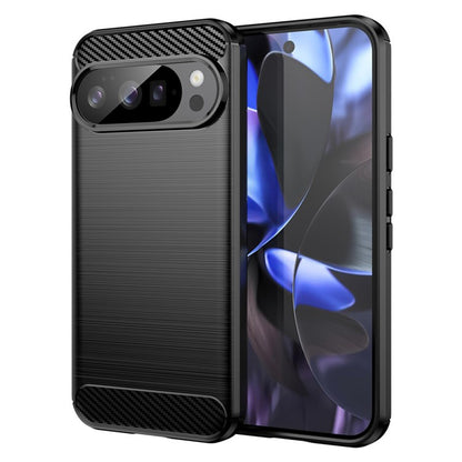 Hülle für Google Pixel 10 Pro / 10, Techsuit, Carbon, Schwarz