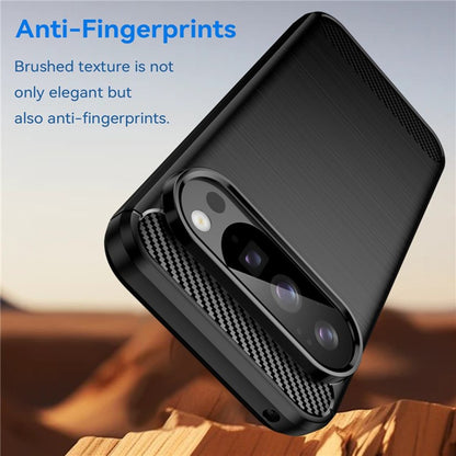 Hülle für Google Pixel 10 Pro / 10, Techsuit, Carbon, Schwarz