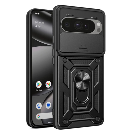 Hülle für Google Pixel 10 Pro XL, Techsuit, CamShield, Schwarz