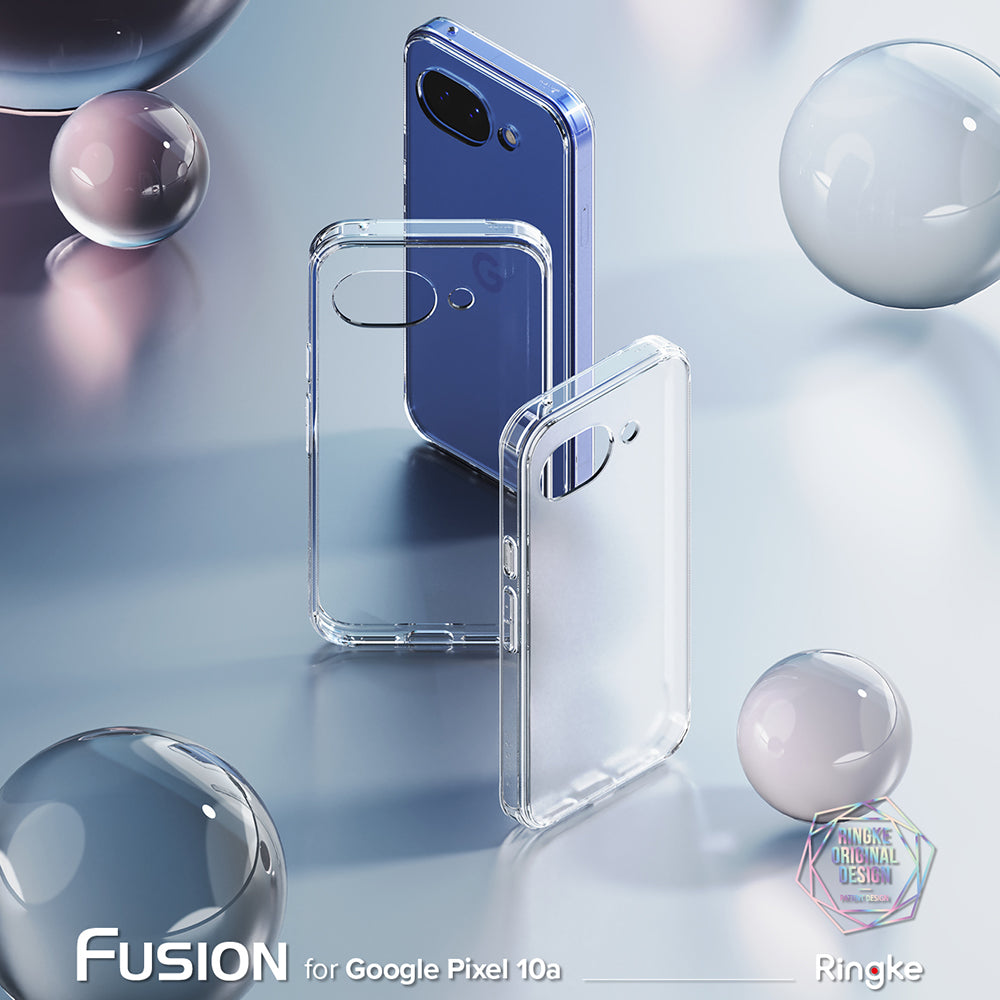 Hülle für Google Pixel 10a, Ringke, Fusion, Matt Transparent