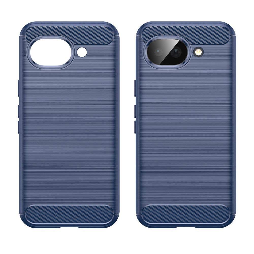 Hülle für Google Pixel 10a, Techsuit, Carbon, Blau