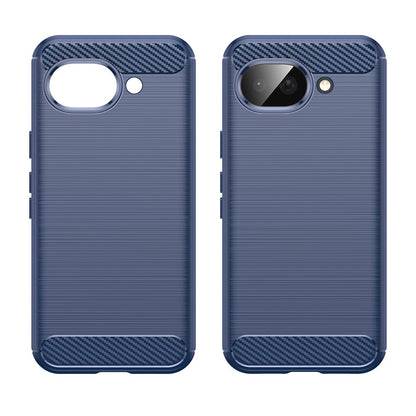Hülle für Google Pixel 10a, Techsuit, Carbon, Blau