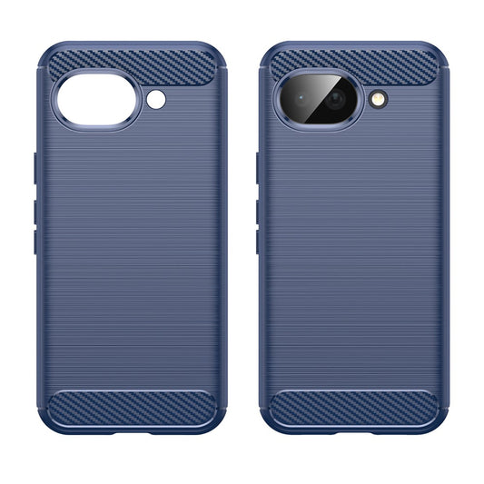 Hülle für Google Pixel 10a, Techsuit, Carbon, Blau