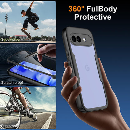 Case for Google Pixel 10a, Techsuit, ColorVerse 360, Black