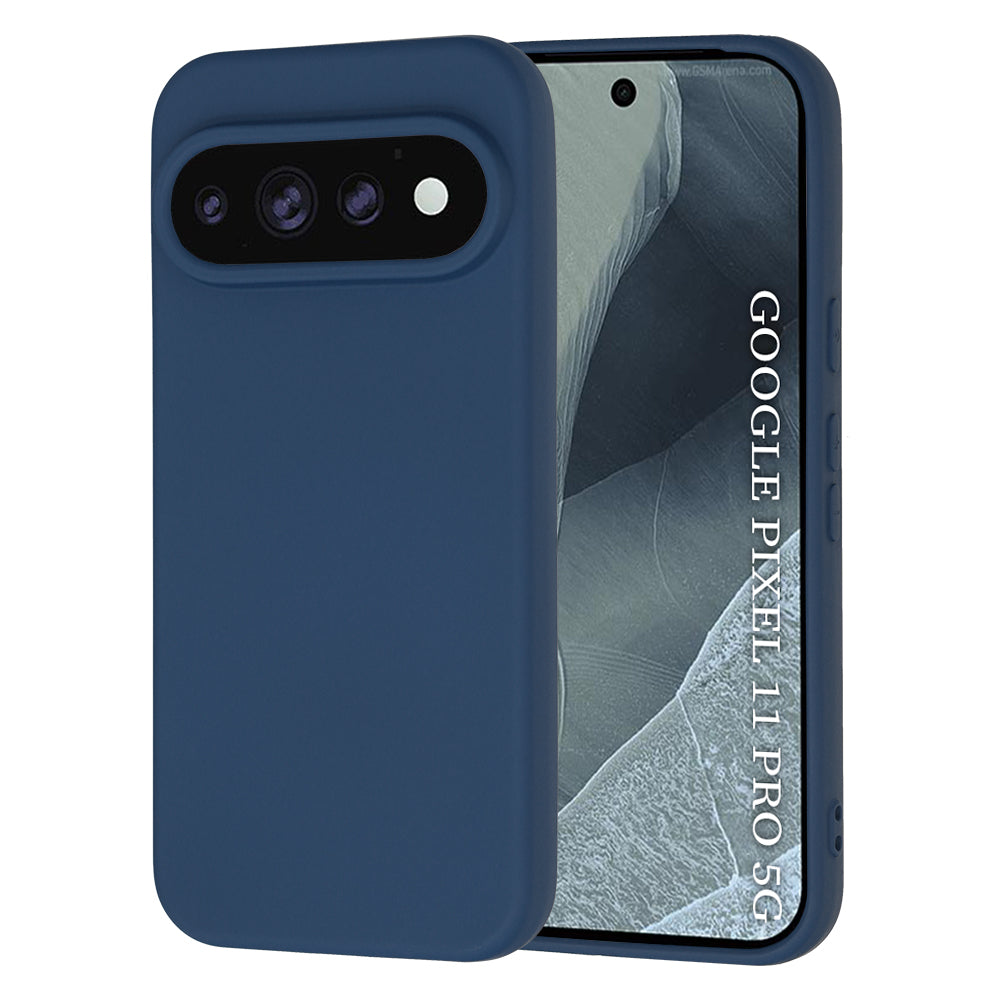 Hülle für Google Pixel 11 Pro, Techsuit, SoftFlex, Marineblau