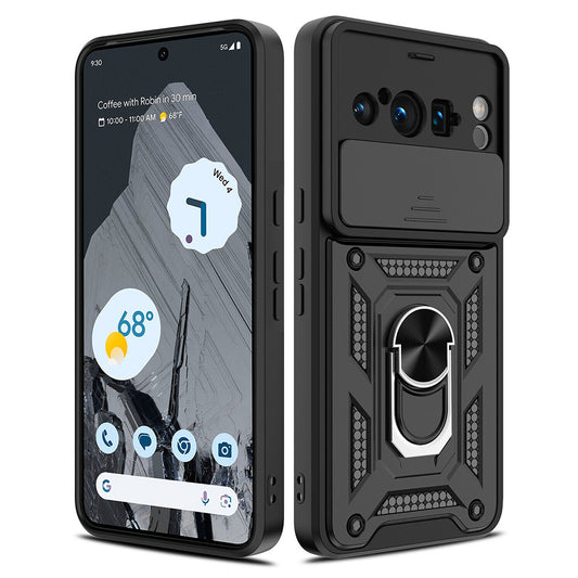 Hülle für Google Pixel 8 Pro, Techsuit, CamShield, Schwarz