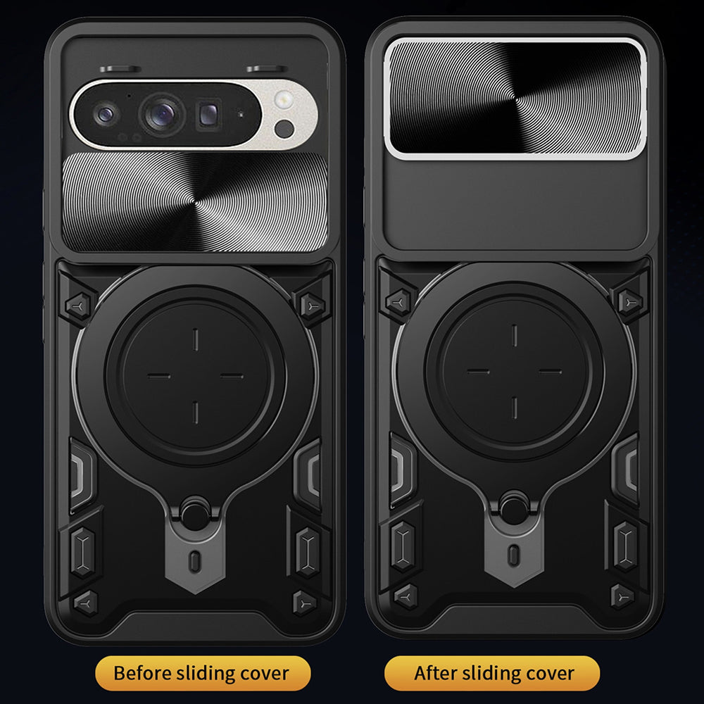 Hülle für Google Pixel 9 / 9 Pro, Techsuit, CamGuard Pro, Lila
