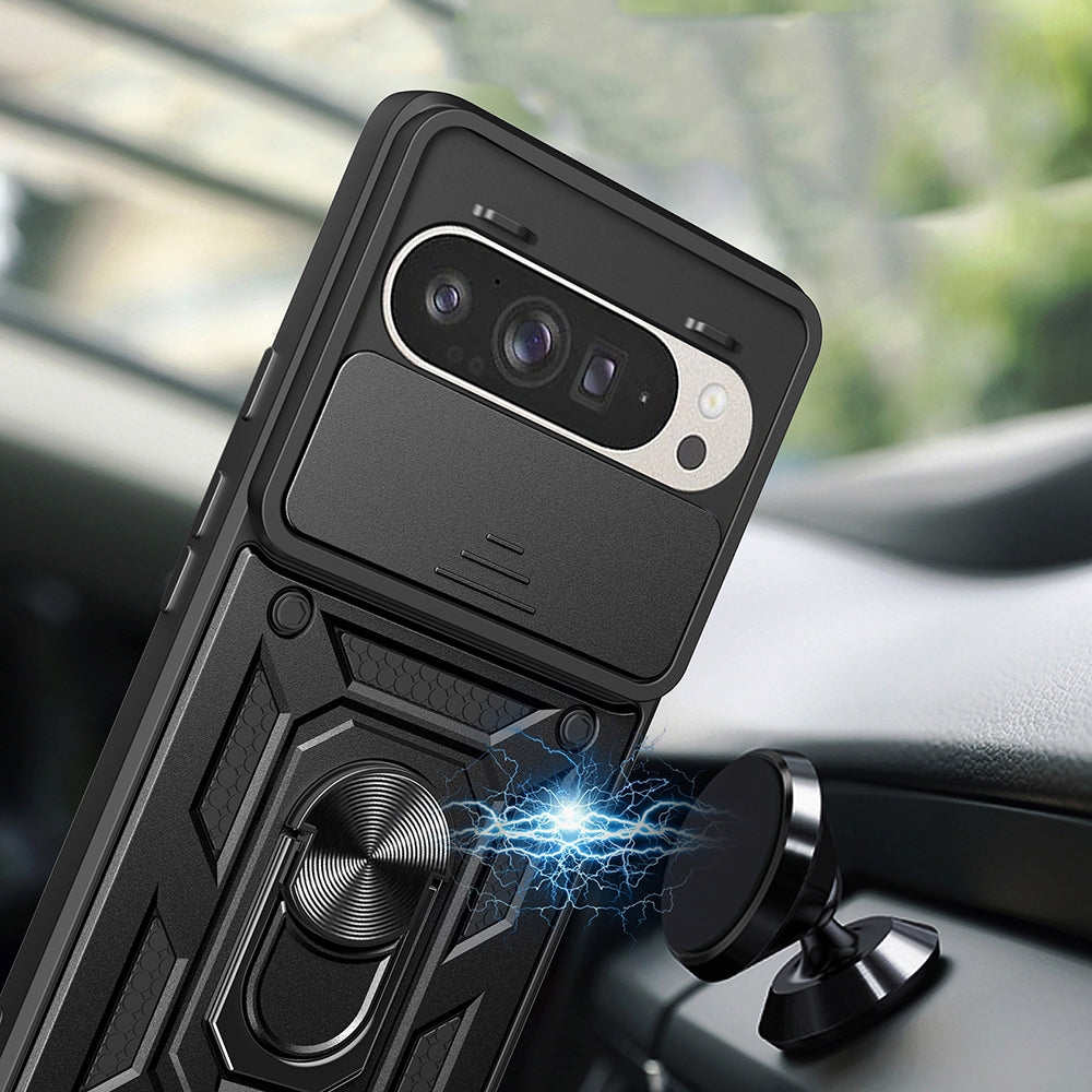Hülle für Google Pixel 9 / 9 Pro, Techsuit, CamShield, Rosa