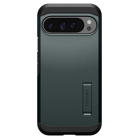 Hülle für Google Pixel 9 Pro XL, Spigen, Tough Armor, Grün