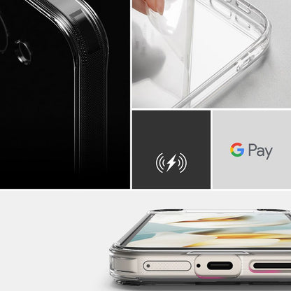 Case for Google Pixel 9a, Ringke, Fusion, Matte Transparent