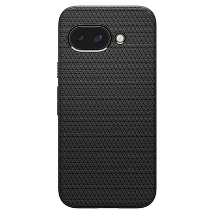 Hülle für Google Pixel 9a, Spigen, Liquid Air, Mattschwarz ACS09039