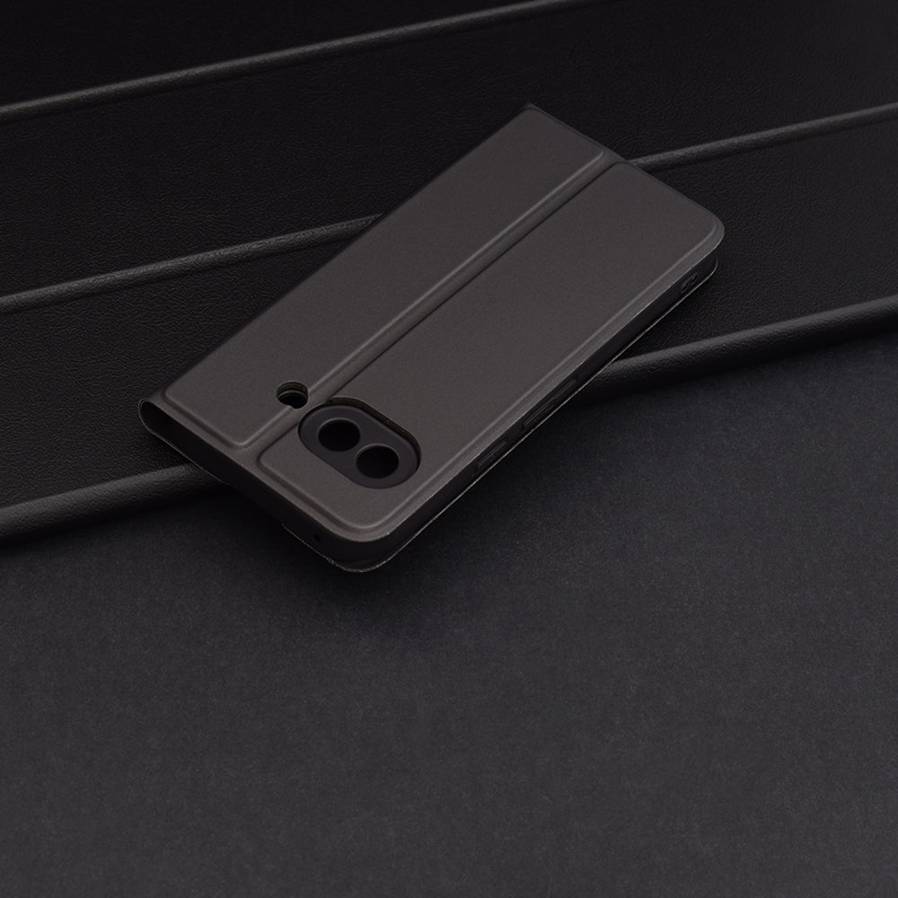 Hülle für Google Pixel 9a, Techsuit, Magskin Book, Schwarz