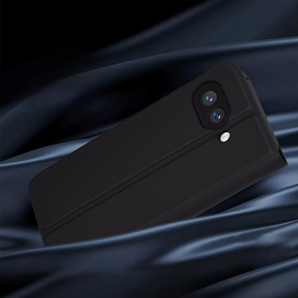 Hülle für Google Pixel 9a, Techsuit, Magskin Book, Schwarz