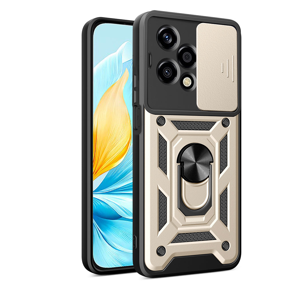 Case for Honor 200 Lite, Techsuit, CamShield, Gold