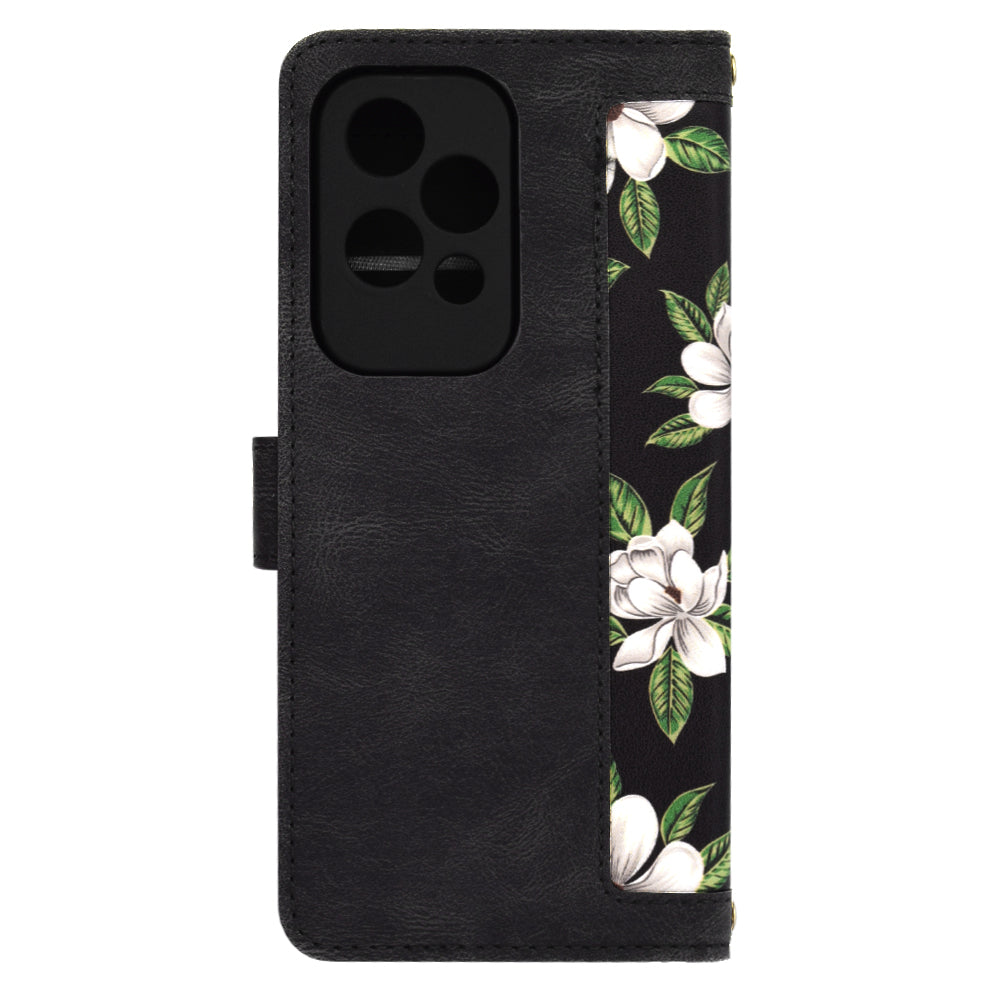 Hülle für Honor 200 Lite, Techsuit, FlipCraft, Schwarz