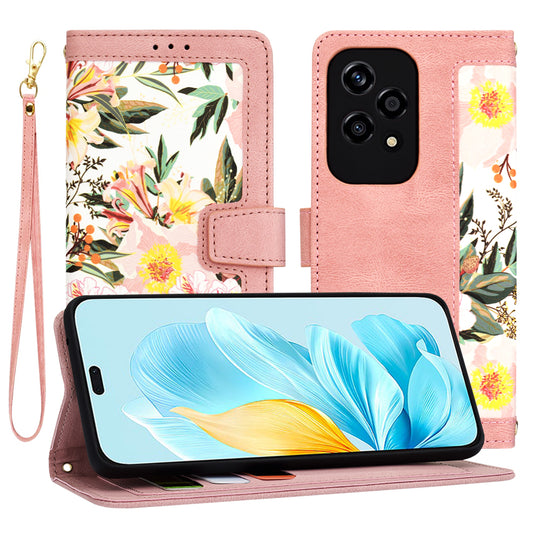 Hülle für Honor 200 Lite, Techsuit, FlipCraft, Rosa