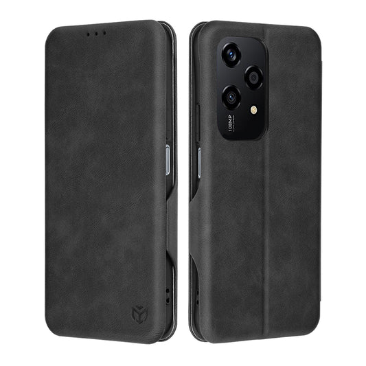 Hülle für Honor 200 Lite, Techsuit, Safe Wallet Plus, Schwarz