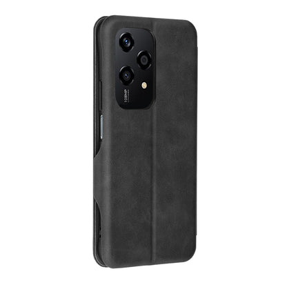 Hülle für Honor 200 Lite, Techsuit, Safe Wallet Plus, Schwarz
