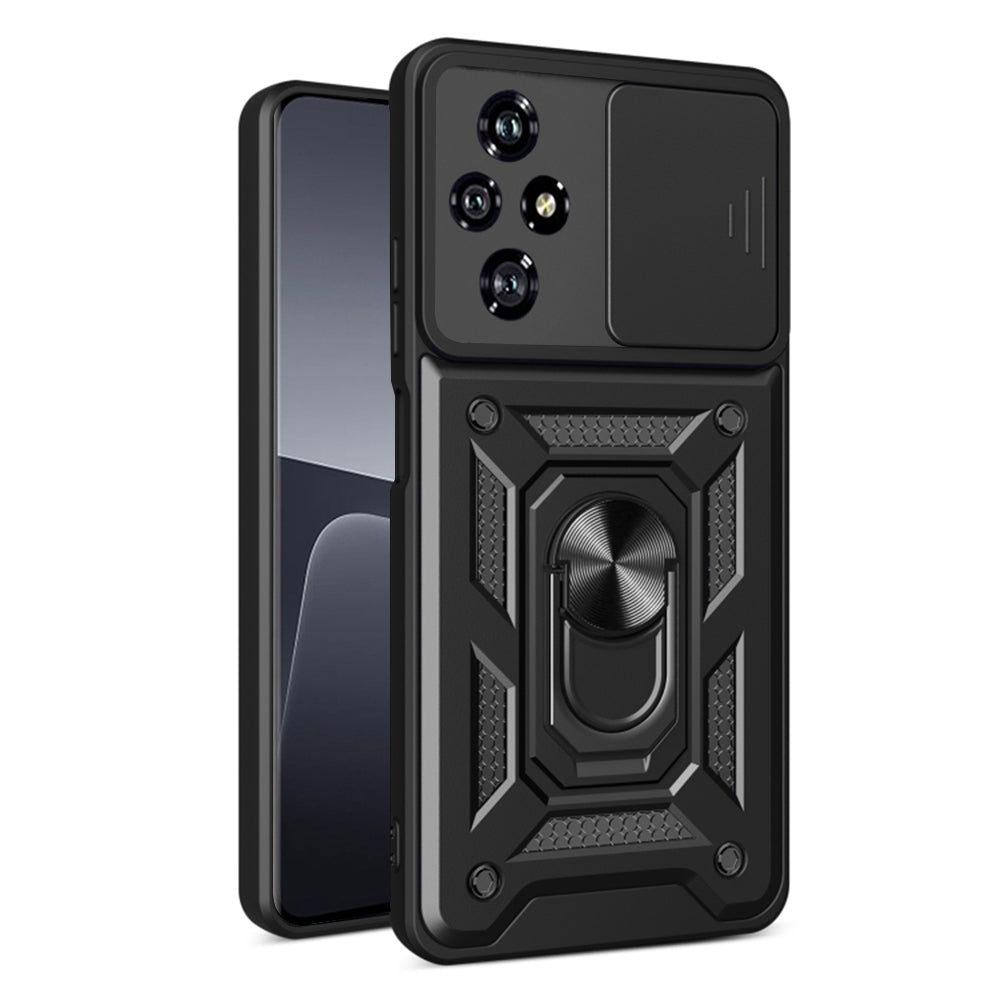 Hülle für Honor 200 Pro, Techsuit, CamShield, Schwarz