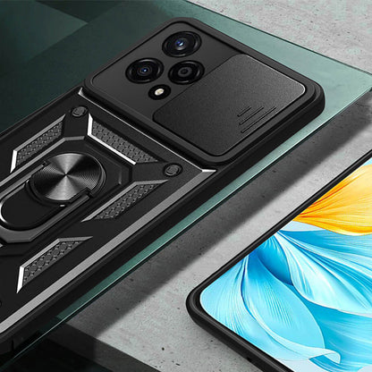 Hülle für Honor 200 Pro, Techsuit, CamShield, Schwarz