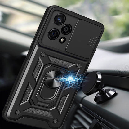 Hülle für Honor 200 Pro, Techsuit, CamShield, Schwarz