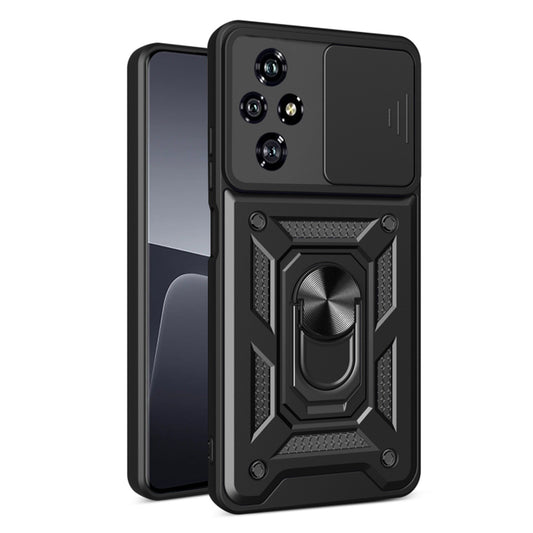 Hülle für Honor 200, Techsuit, CamShield, Schwarz