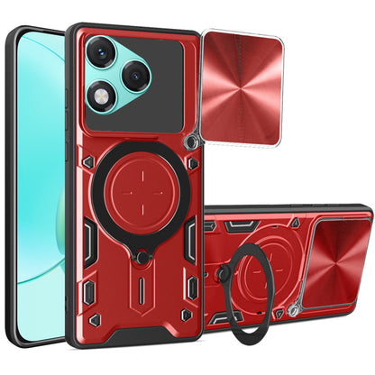 Hülle für Honor 400 Lite, Techsuit, CamGuard Pro, Rot