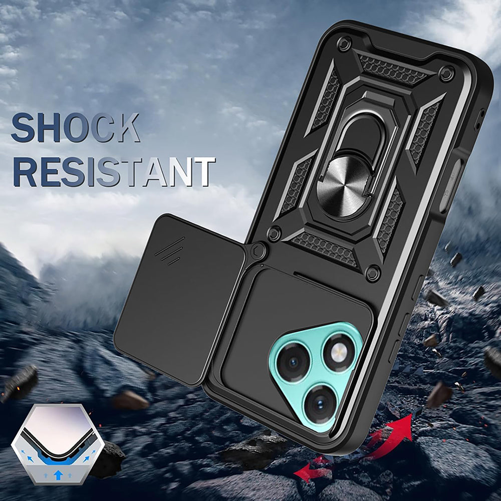 Hülle für Honor 400 Lite, Techsuit, CamShield, Rosa