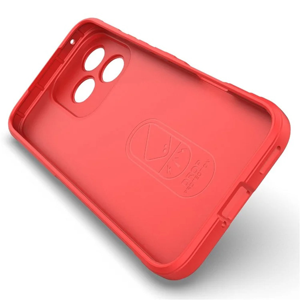 Hülle für Honor 400 Lite, Techsuit, Magic Shield, Rot