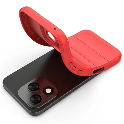 Hülle für Honor 400 Lite, Techsuit, Magic Shield, Rot
