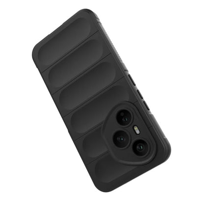 Hülle für Honor 400 Pro, Techsuit, Magic Shield, Schwarz