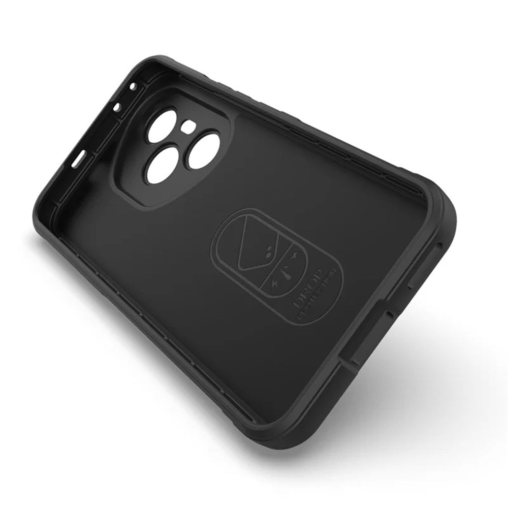 Hülle für Honor 400 Pro, Techsuit, Magic Shield, Schwarz