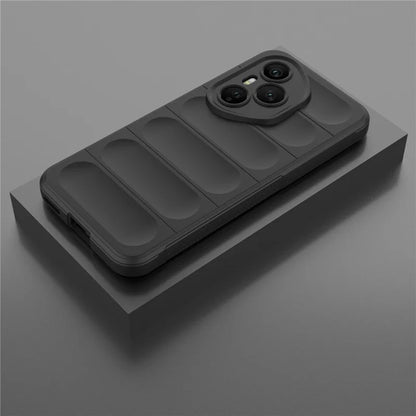 Hülle für Honor 400 Pro, Techsuit, Magic Shield, Schwarz