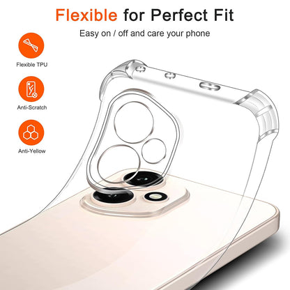 Hülle für Honor 400 Pro, Techsuit, stoßfest klar, transparent