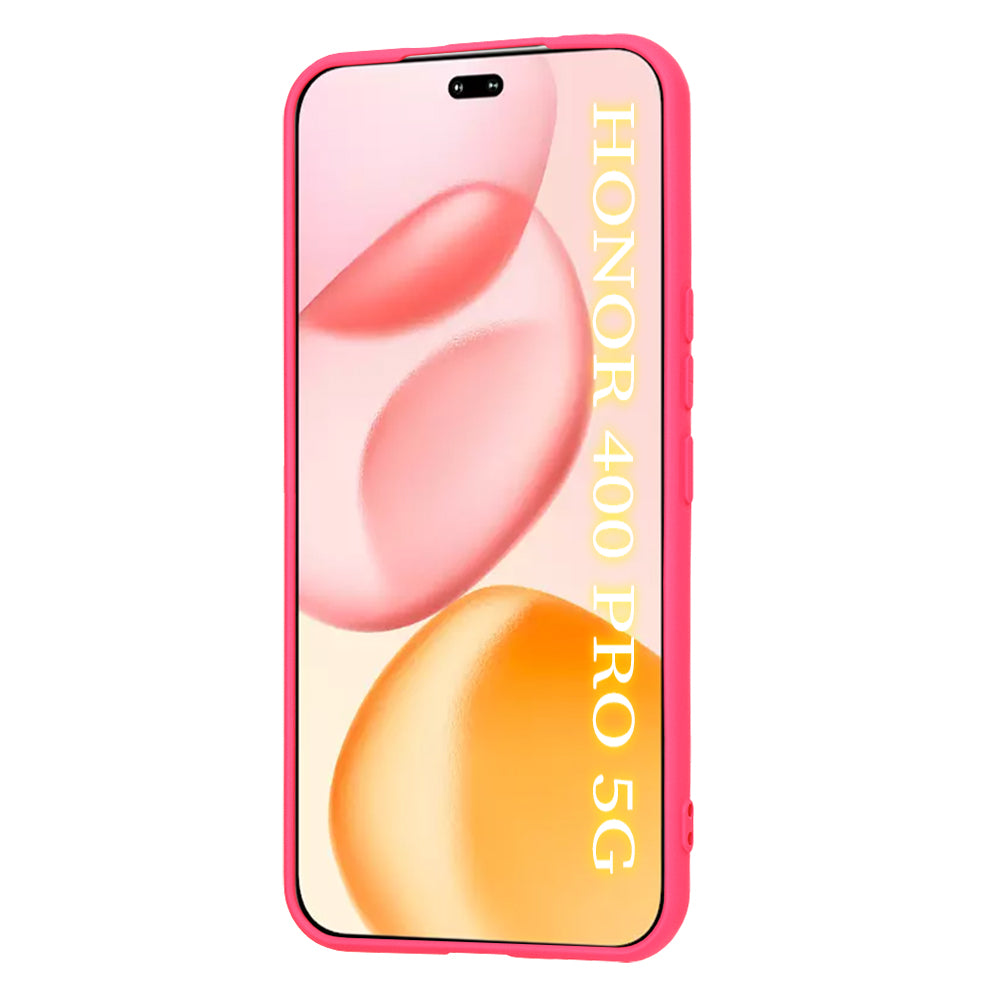 Hülle für Honor 400 Pro, Techsuit, SoftFlex, Dunkelrosa